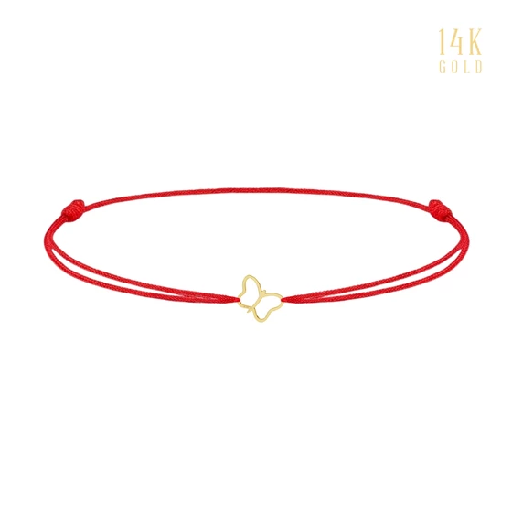 BUTTERFLY karkötő - 14K arany